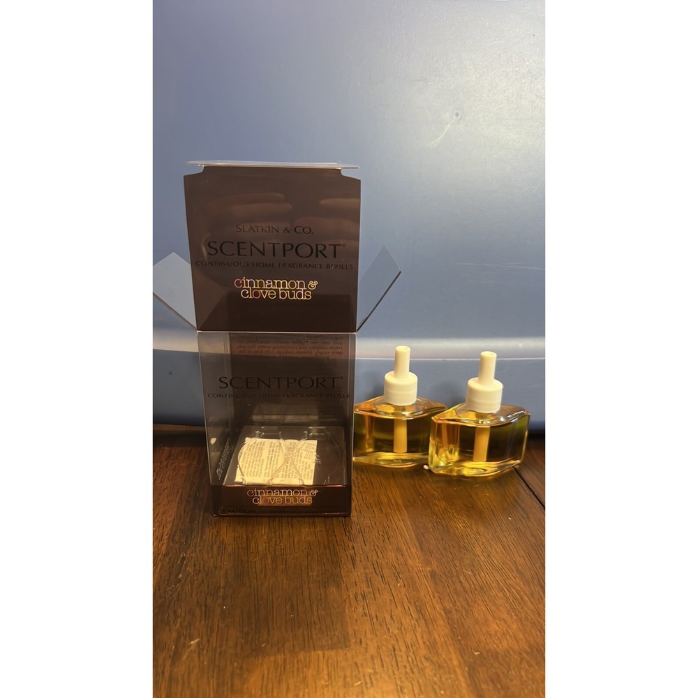 NEW Bath & Body Works/Slatkin & Co CINNAMON & CLOVE‎ BUDS Scentport Refills NIP